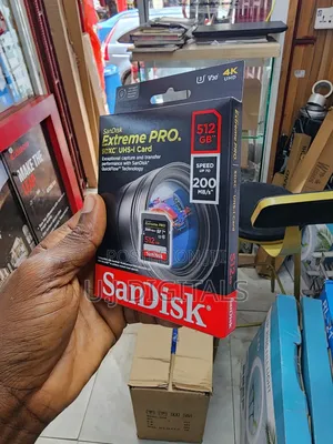 Sandisk 512GB Extreme Pro SD Card