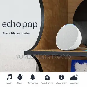 Amazon Echo Pop | Alexa Fits Glacier White