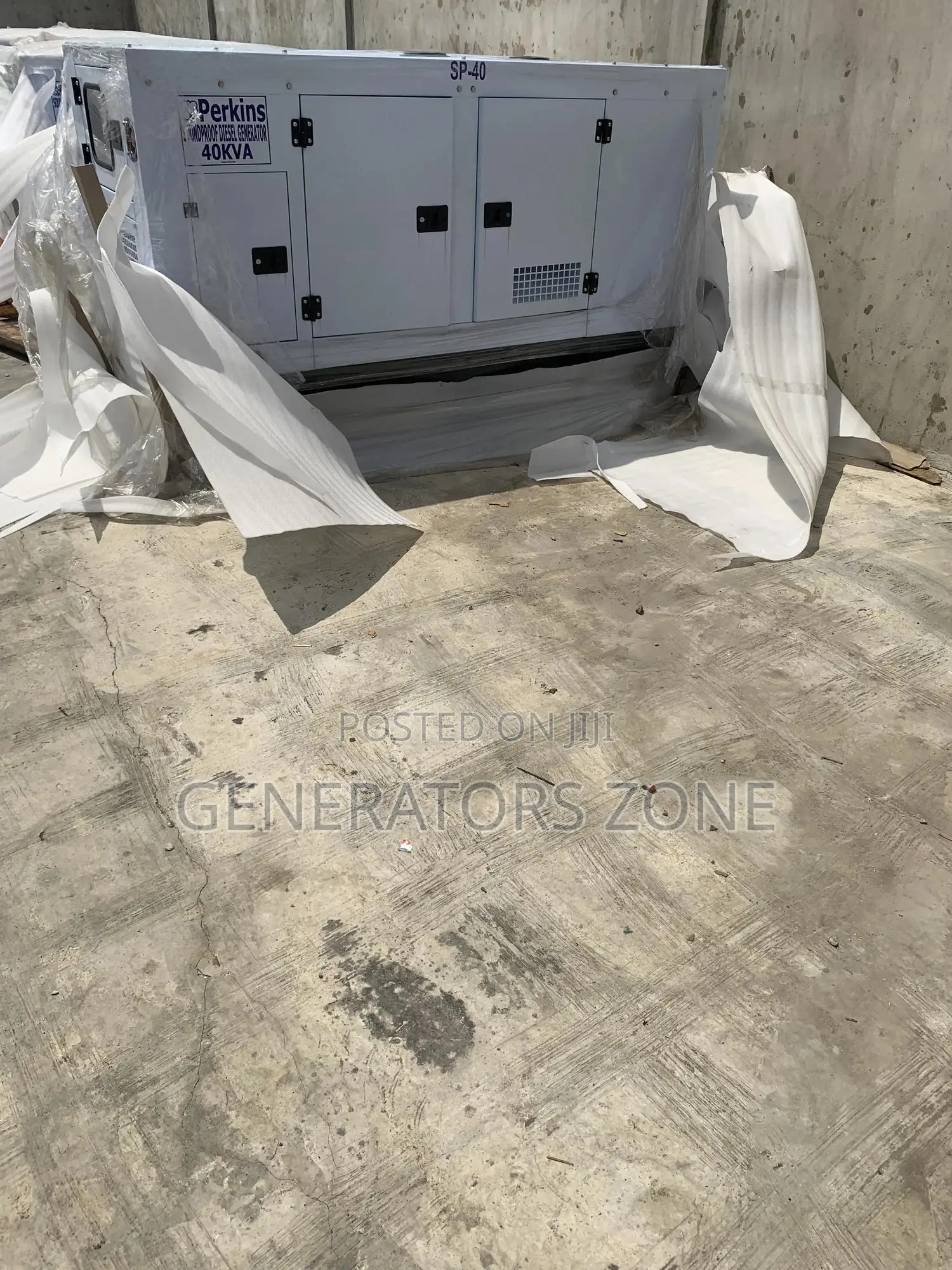 Backup Power Source 40kva Perkins Soundproof Generator