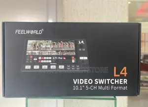 Feelworld L4 Livestream Switcher With 10.1" LCD Monitor