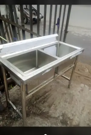 Industrial Double Sink