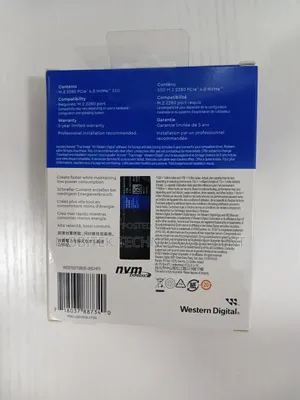 1tb Wd Ssd Gen4 X4 Pcie 4.0 Solid Laptop Drive (4150mbps)