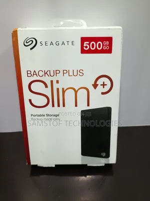 Seagate 500 GB External Hard Drive Portable Storage