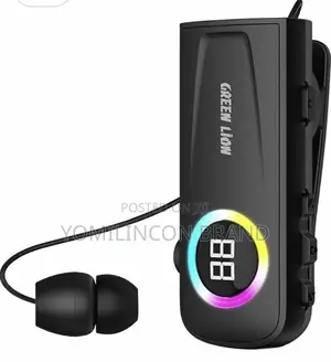 Green Lion Communicate Mono Bluetooth Headset - Black