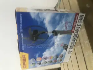 Legit %QASA 18" Rechargeable Fan QRF-7918 Curvy