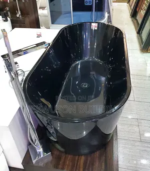 Black Color Acrylic Bathtub (Payment on Delivery)