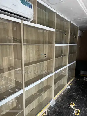 Premium Cabinet With Glass Doors
