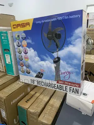 Recharge,Refresh and Repeat Qasa Rechargeable Fan QRF-7918