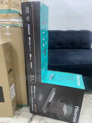 Hisense Soundbar With Wireless Subwoofer - Ax3100g -3.1ch -