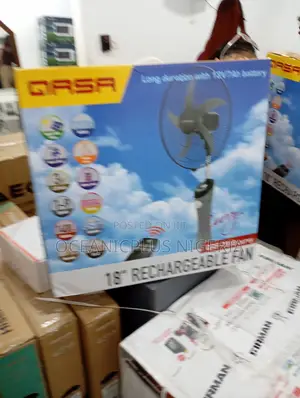 Portable QASA Rechargeable Standing Fan