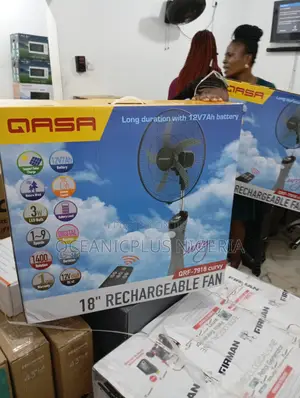 Top Quality-Qasa Rechargeable Standing Fan