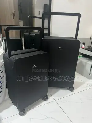 Leaves King Luggage Set Black/Ash High Quality