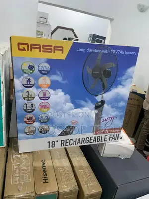 Efficient Qasa Rechargeable Fan QRF-7918 Curvy - 18"