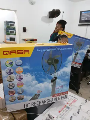 Super Strong QASA Rechargeable Fan