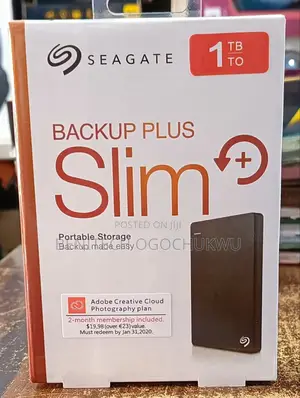 Seagate 1TB to Backup Plus Slim+ Portable Storage