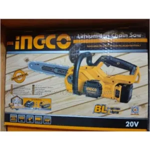 Ingco Cordless Chain Saw 12"-20v Lithium-Ion