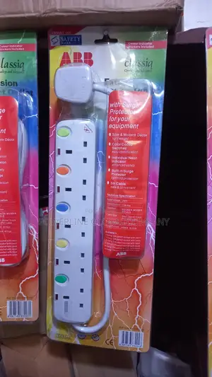 5 Way Extension Socket for Homes/ Offices/ Companies/ Bars