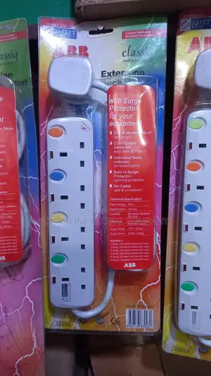 4 Way Extension Socket for Homes/ Offices/ Companies