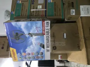 CURRENTLY BEST QASA 18" Rechargeable Fan QRF-7918 Curvy