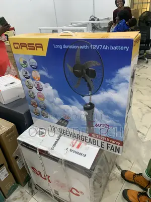 Best Cooling Companion Qasa Rechargeable Fan QRF-7918 Curvy