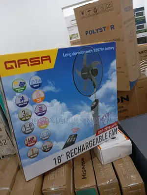 Customer Choice QASA Rechargeable Standing Fan