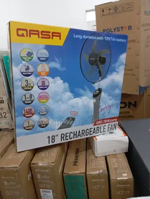 Smart Choice QASA Rechargeable Standing Fan