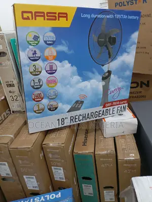 Best Deal-Qasa Rechrgeable Standing Fan