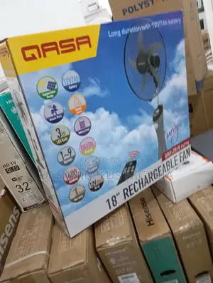 Sweet Deal Rechargeable Standing Fan-Qasa