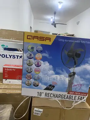 Fan Your Way to Comfort With Qasa Rechargeable Fan QRF-7918
