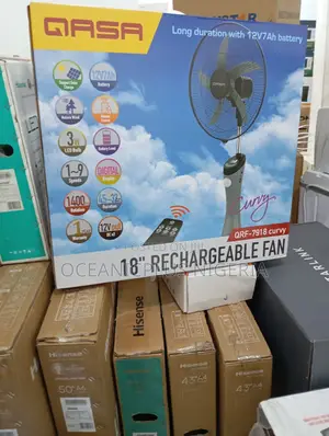 Super Strong Rechargeable 18inches Standing Fan
