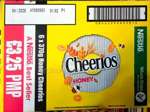 Nestle Cheerio Honey 6×370g
