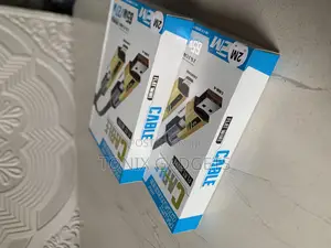 Flat Wire 2 To 2 Fast Charging Data Cable - 65W