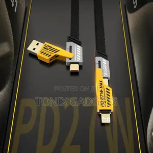 4 in 1 Convertible Data Cable-65w Multiple Charging Cable~1M