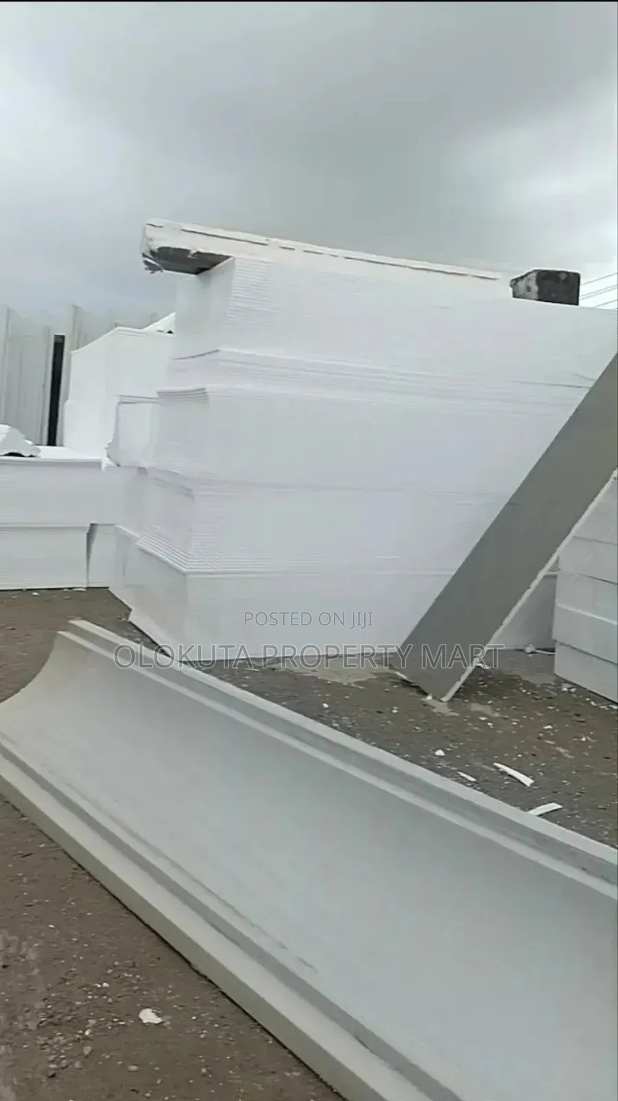 Styrofoam Polystyrene Board and Parapet