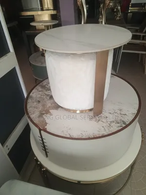 High Quality Center Table With One Side Stool
