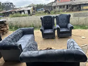 A Standard Living Room Couch
