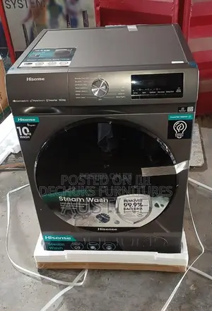 Brand New Hisense 10kg Automatic Front Loader Washing Machin