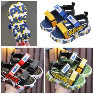Unisex Girls and Boys Kiddies Super Multicoloured Sandals
