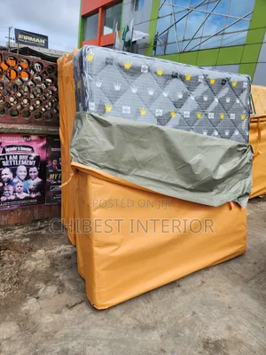 Padded 6by6 10inches Imported Spring Mattrass