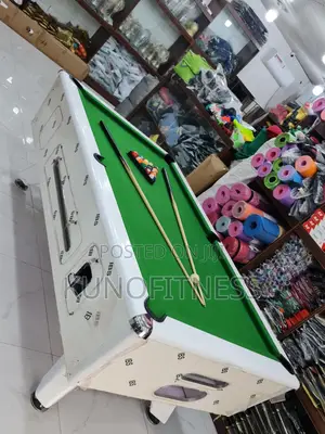 Glossy Body 7 Feet Marble Slate Coin-Operated Pool Table