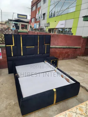 4 and Half By6 Set of Upholstery Bed Stand