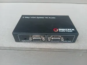 2 Way Vga Splitter With Audio