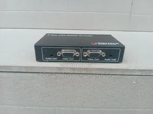 2 Way Vga Splitter With Audio