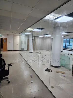 Office Tempered Frameless Glass Partition