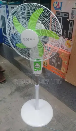 Evans Field:Solar and Rechargeable Fan With Solar Panel