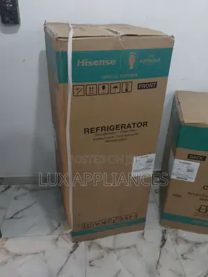 The Brand New Hisense 176l Double Door Refrigerator