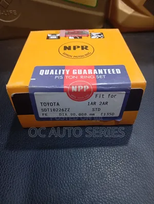 NPR Piston Rings Toyota Venza 2AR Engine
