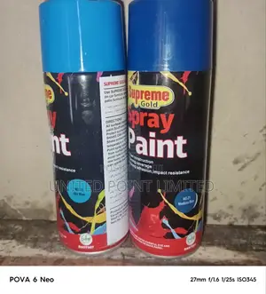 Spray Paint Blue Abj