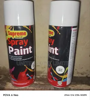 Spray Paint White Abj