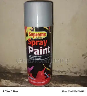 Spray Paint Silver Abj